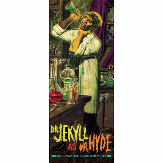 MOE460 Dr Jekyll as Mr Hyde 1/8 Scale Plastic Model Kit Mobius Main Image