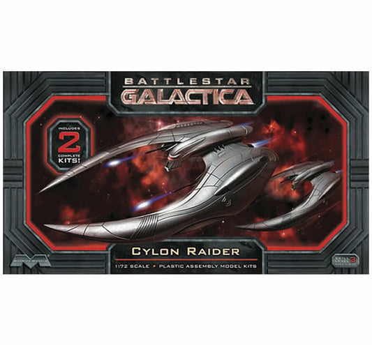 MOE959 Cylon Raider Battlestar Galactica 1/72 Scale Plastic Model Kit Moebius Models Main Image