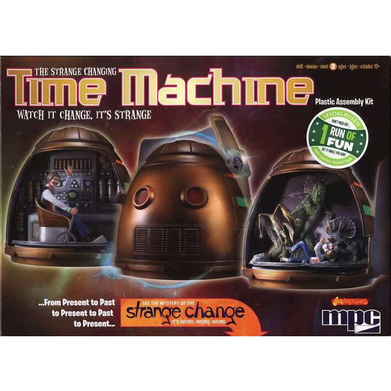 MPC76212 Strange Changing Time Machine 1/16 Scale Plastic Model Kit MPC Main Image
