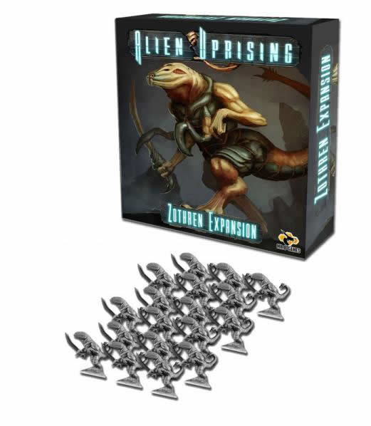MRB1002 Alien Uprising Zothren Expansion Board Game Mr. B Games Main Image
