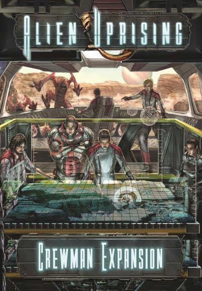 MRB1005 Alien Uprising Crewman Expansion Board Game Mr. B Games Main Image