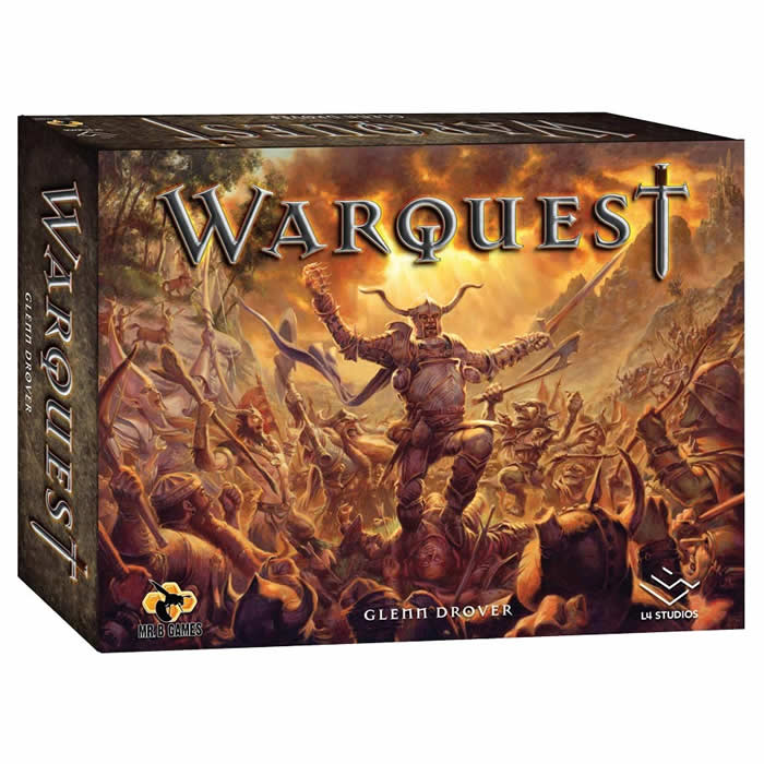 MRB1015 Warquest Board Game Mr B Games Main Image