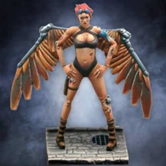 MRMMR002 Fallen Angel Miniature 32mm Scale Magic Reality Main Image