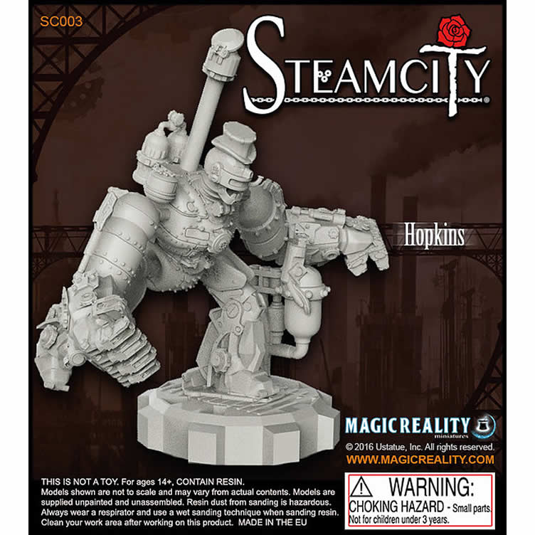 MRMSC003 Hopkins SteamCity Miniature 32mm Scale Magic Reality Main Image