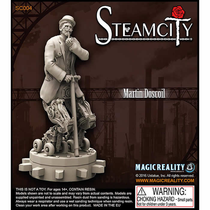 MRMSC004 Martin Doscoil SteamCity Miniature 32mm Scale 2nd Image