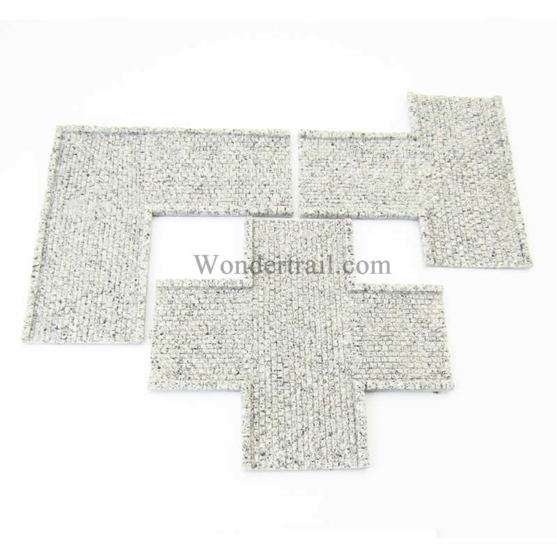 NDS1140 Euro-Cobblestone Junction Pack Roads Miniature Terrain Main Image