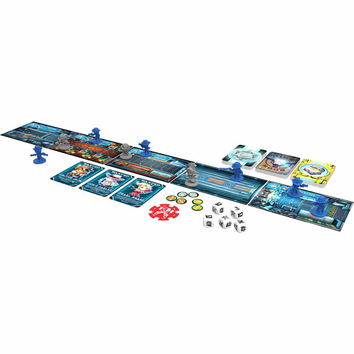 NJD020100 Rail Raiders Infinite Western Miniatures Board Game 2nd Image