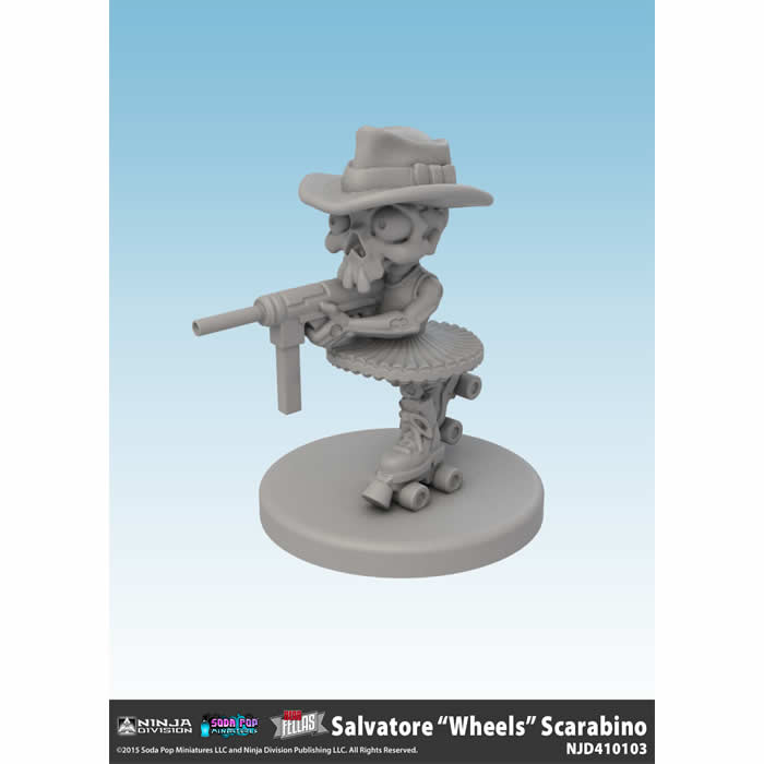 NJD410103 Salvatore Wheels Scarabino Deadfella Collector Models Main Image