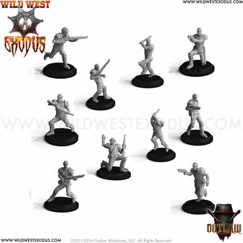 OLM060004 Armored Guards Box Hired Hands Union Wild West Exodus Main Image