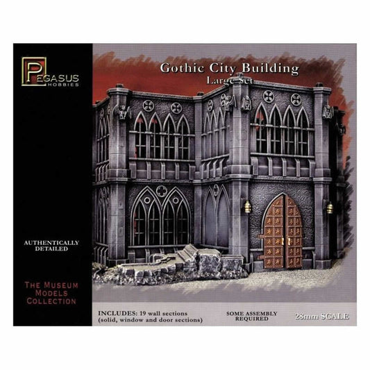 PEG4923 Gothic City Building Large Terrain Set Pegasus Hobbies Main Image