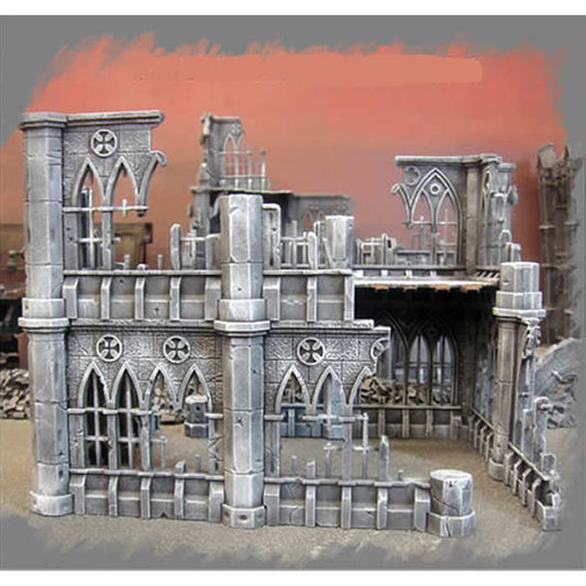 PEG4930 Gothic City Ruins Set 1 Miniature Terrain Pegasus Hobbies