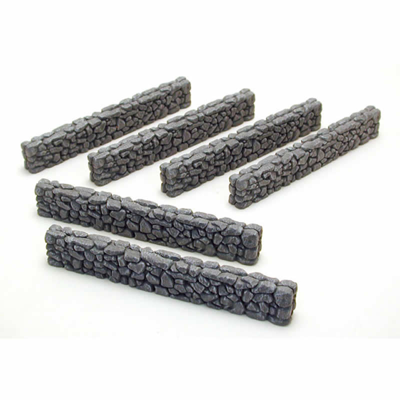 PEG5202 Round Stone Walls Miniature Terrain Pegasus Hobbies Main Image