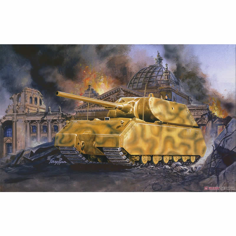 PEG7501 German Maus Tank 1/72 Scale Plastic Model Kit Pegasus Main Image