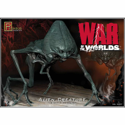 PEG9007 Alien Creature War Of The Worlds Plastic Model Kit Pegasus Hobbies Main Image
