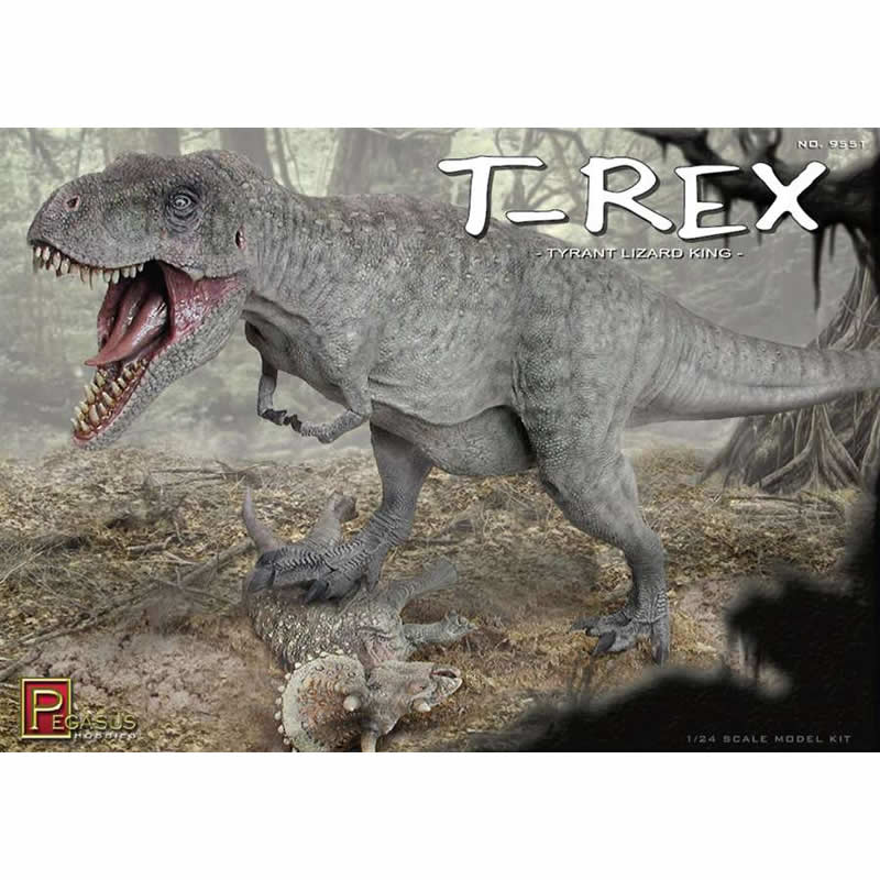 PEG9551Tyrannosaurus Rex 1/24 Resin Model Kit Pegasus Hobbies Main Image