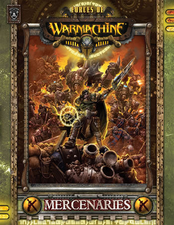 PIP1031 Warmachine Mercenaries Soft Cover Privateer Press Main Image