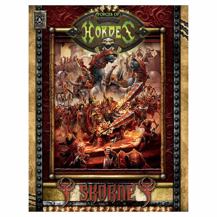 PIP1097 Skorne Command Forces of HORDES Hard Cover Privateer Press Main Image