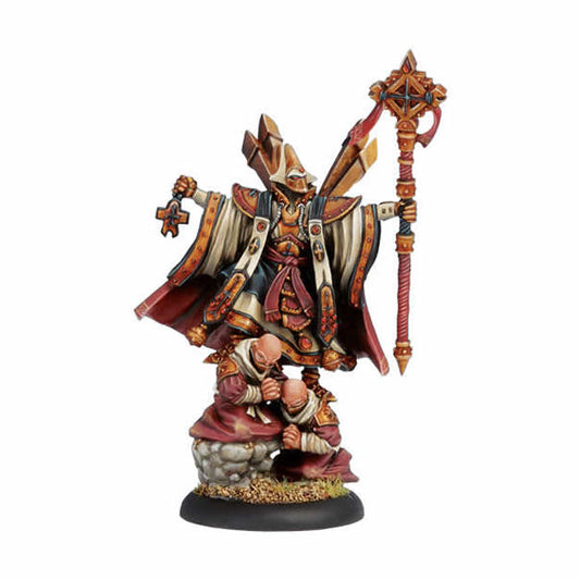 PIP32049 Hierarch Severius Warcaster Protectorate Warmachine Main Image