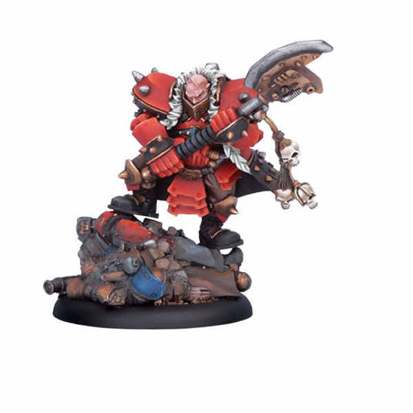 PIP33042 Kommander Orsus Zoktavir Warcaster Khador Main Image