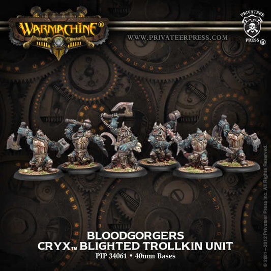 PIP34061 Trollkin Bloodgorgers Unit Cryx Warmachine Main Image