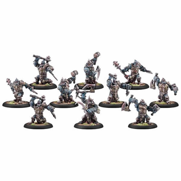 PIP34103 Bloodgorgers Unit Cryx Warmachine Miniatures Game Main Image