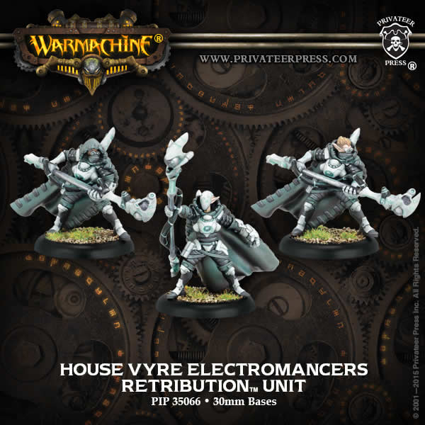 PIP35066 House Vyre Electromancers Unit Retribution Warmachine Main Image