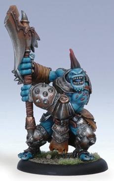 PIP71003 Hordes Trollblood Troll Axer Light Warbeast Privateer Press Main Image