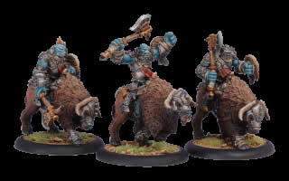 PIP71080 Trollkin Long Rider Cavalry Unit Trollbloods Hordes Main Image