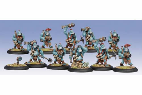 PIP71081 Pyg Burrowers Unit Trollbloods Hordes Miniature Game Main Image