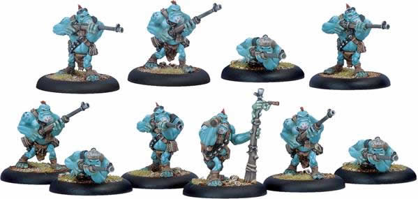 PIP71082 Pyg Bushwhackers Unit Trollbloods Hordes Main Image