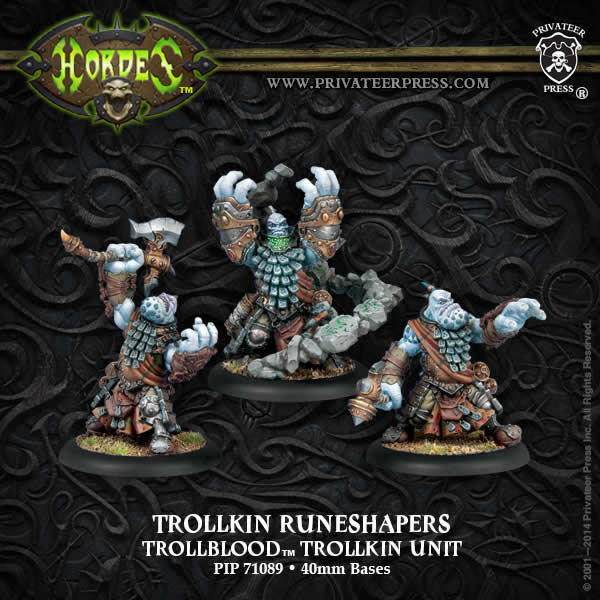 PIP71089 Trollkin Runeshapers Unit Trollbloods Hordes Main Image