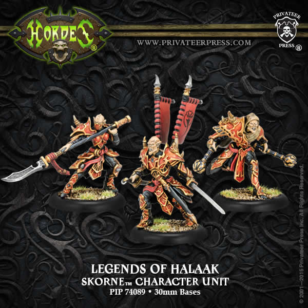 PIP74089 Legends Of Halaak Unit Skorne Hordes Miniature Game Main Image