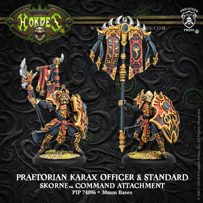 PIP74096 Praetorian Karax Commander And Standard Command 2nd Image