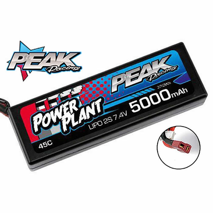 PKR00545BAT 5000mah 7.4v 45c Lipo Battery With T Connector Main Image