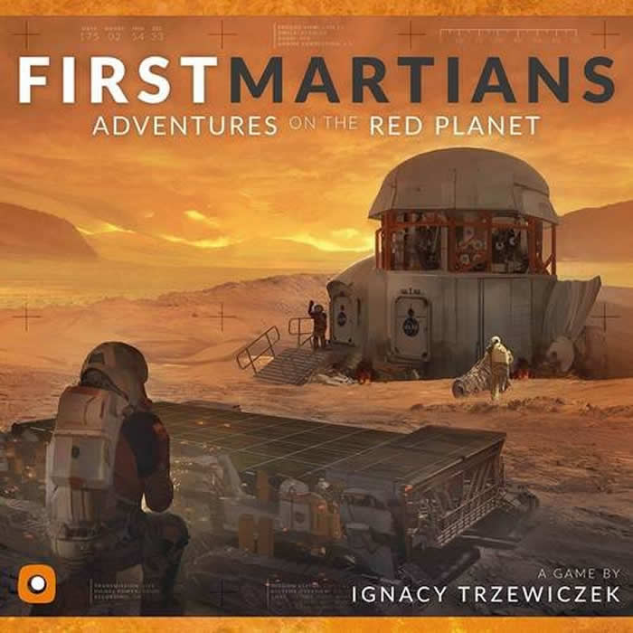 PLG088 First Martians Adventures on the Red Planet Board Game Portal Games Main Image