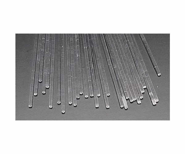 PLS90292 Acrylic Rod 1/8 x 9 Inches Pack of 30 Plastruct Main Image