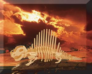 PUZ1116 Dimeterodon 3D Wooden Puzzle by Puzzled Inc Main Image