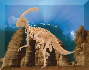 PUZ1209 Parasaurolophus 3D Wooden Puzzle by Puzzled Inc Main Image
