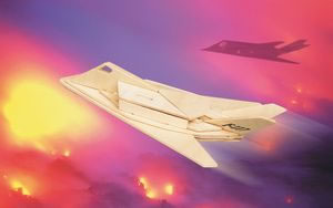 PUZ1231 F-117 Large 3D Puzzle by Puzzled Inc Main Image