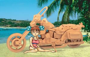 PUZ1417 Motorcycle 2 Large 3D Puzzle by Puzzled Inc Main Image