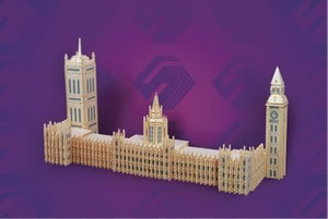 PUZ1605 Big Ben 3D Wooden Puzzle by Puzzled Inc Main Image