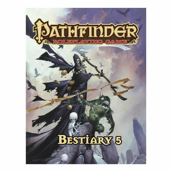 PZO1133 Bestiary 5 Supplement Pathfinder RPG Paizo Publishing Main Image