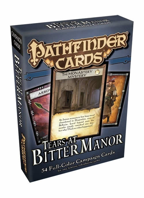 PZO3038 Tears at Bitter Manor Module Deck GameMastery Pathfinder RPG Main Image