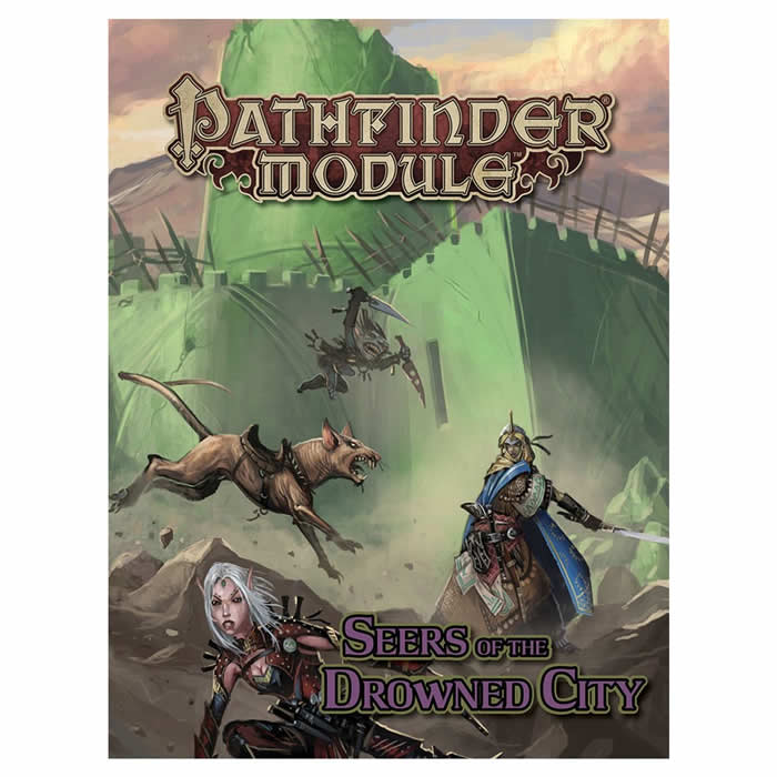 PZO9553 Seers Of The Drowned City Pathfinder Module Paizo Main Image