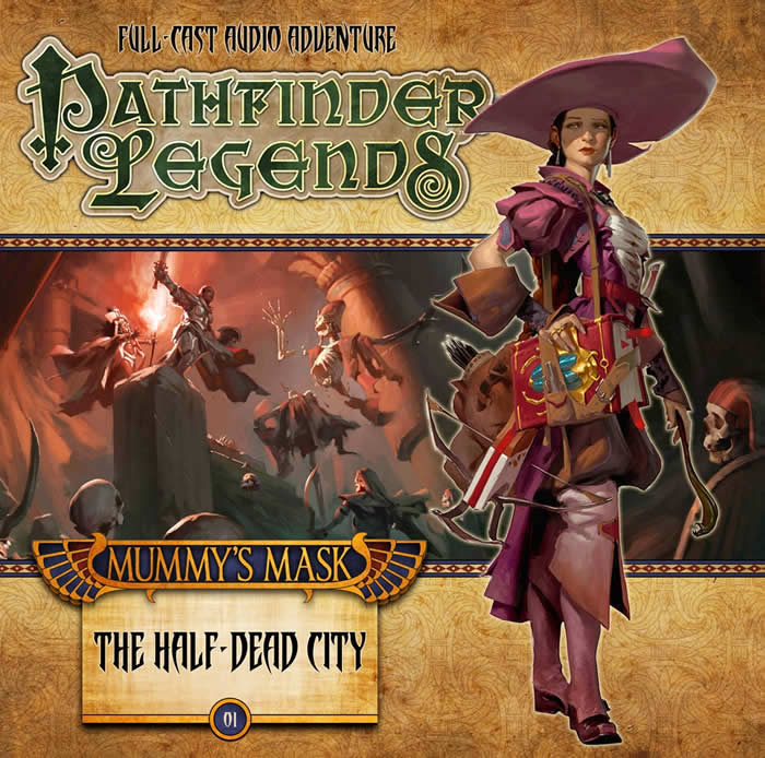 PZOBFPPATHCD007 Half Dead City Mummys Mask Pathfinder Legends Main Image