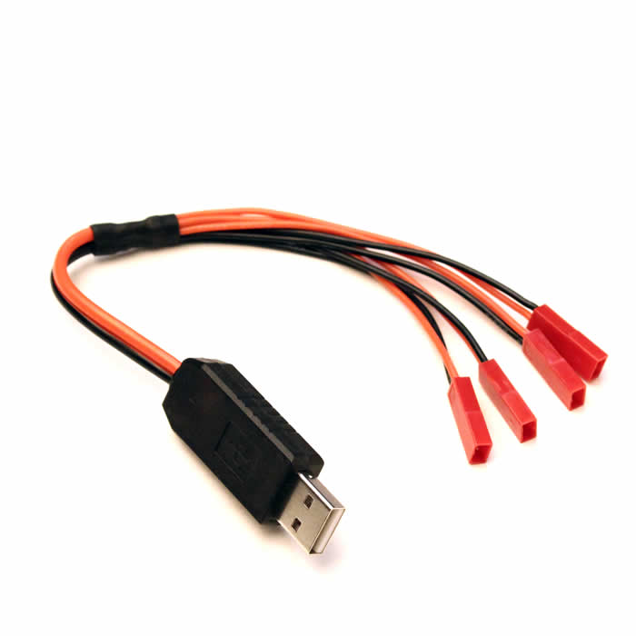RCE1690 USB Multi-Charger For 1S batteries JST Racers Edge Main Image