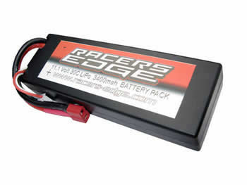 RCELP3S3400DBAT 3S 3400Mah 11.1 30C Lipo with Deans Main Image
