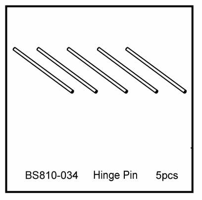 REDBS810035 Suspension Hinge Pins (381mm) Redcat Racing