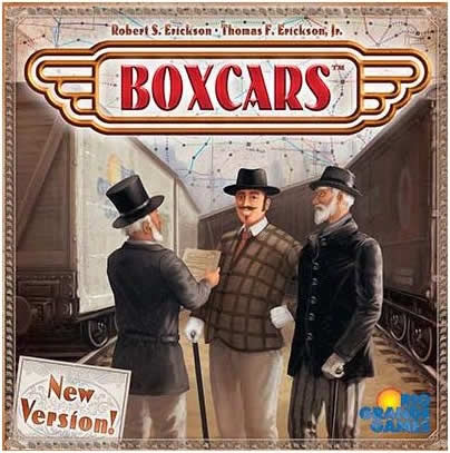 RGG494 Boxcars Board Game Rio Grande Games Main Image