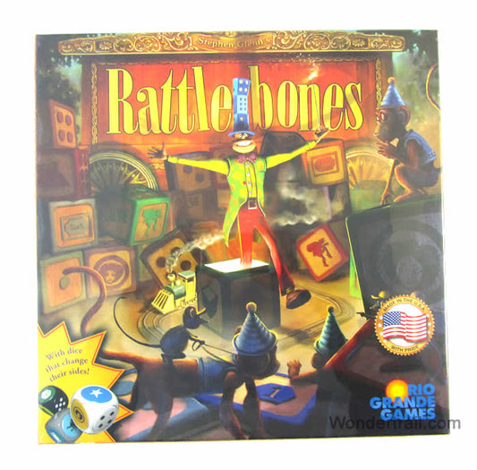 RGG504 Rattlebones Dice Game Rio Grand Games Main Image